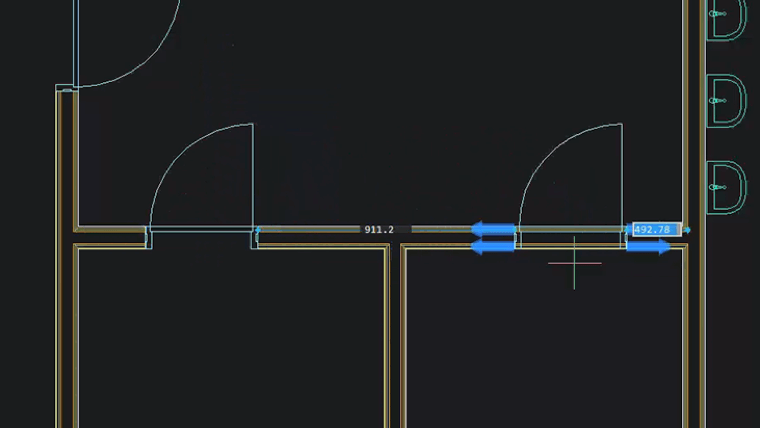 Bricscad Alinhar Automaticamente Entidades Copidas