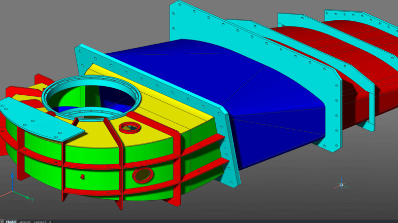 Dobras em Loft BricsCAD